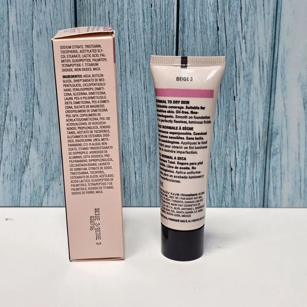 MARY KAY TimeWise Foundation Matte Wear Liquid BEIGE 3 038706 NEW OLD STOCK